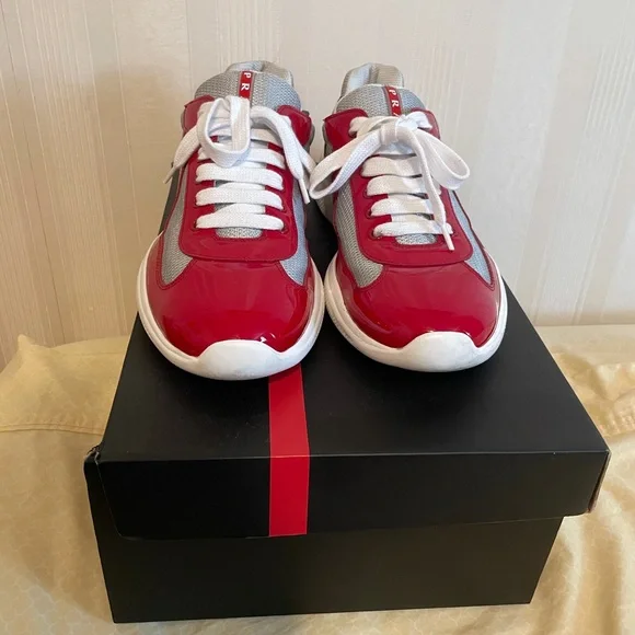 Prada | Shoes | 222 Prada American Cup Sneakers | Poshmark display picture 1